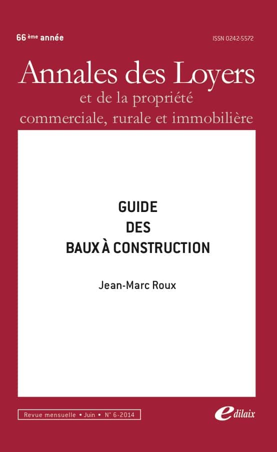 Guide des baux à construction